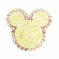 aplique mickey Amarelo BB strass